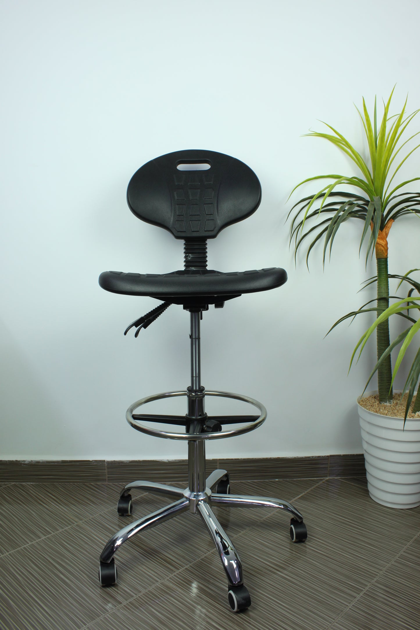 TABOURET DE LABORATOIRE EN PU SOUPLE