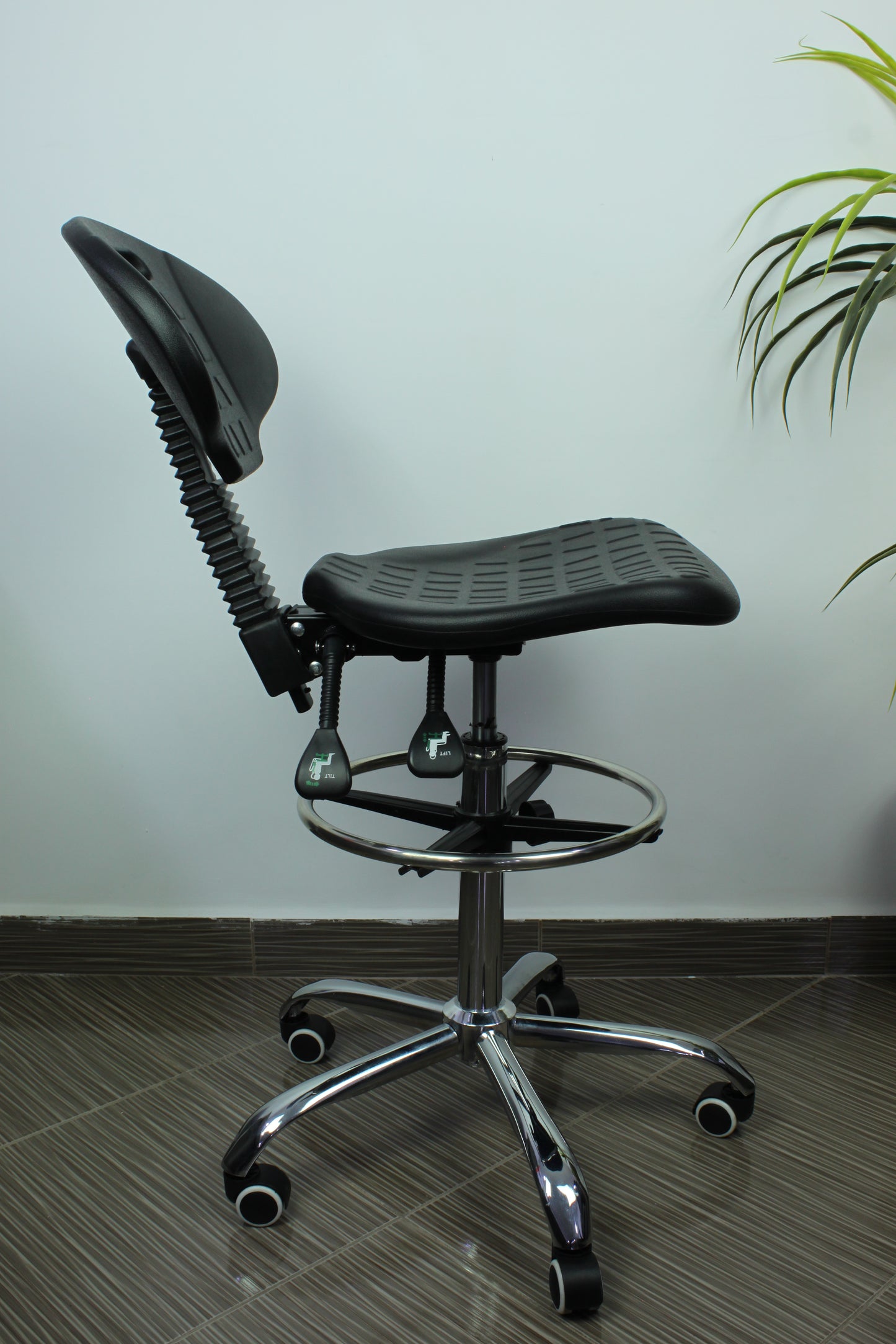 TABOURET DE LABORATOIRE EN PU SOUPLE