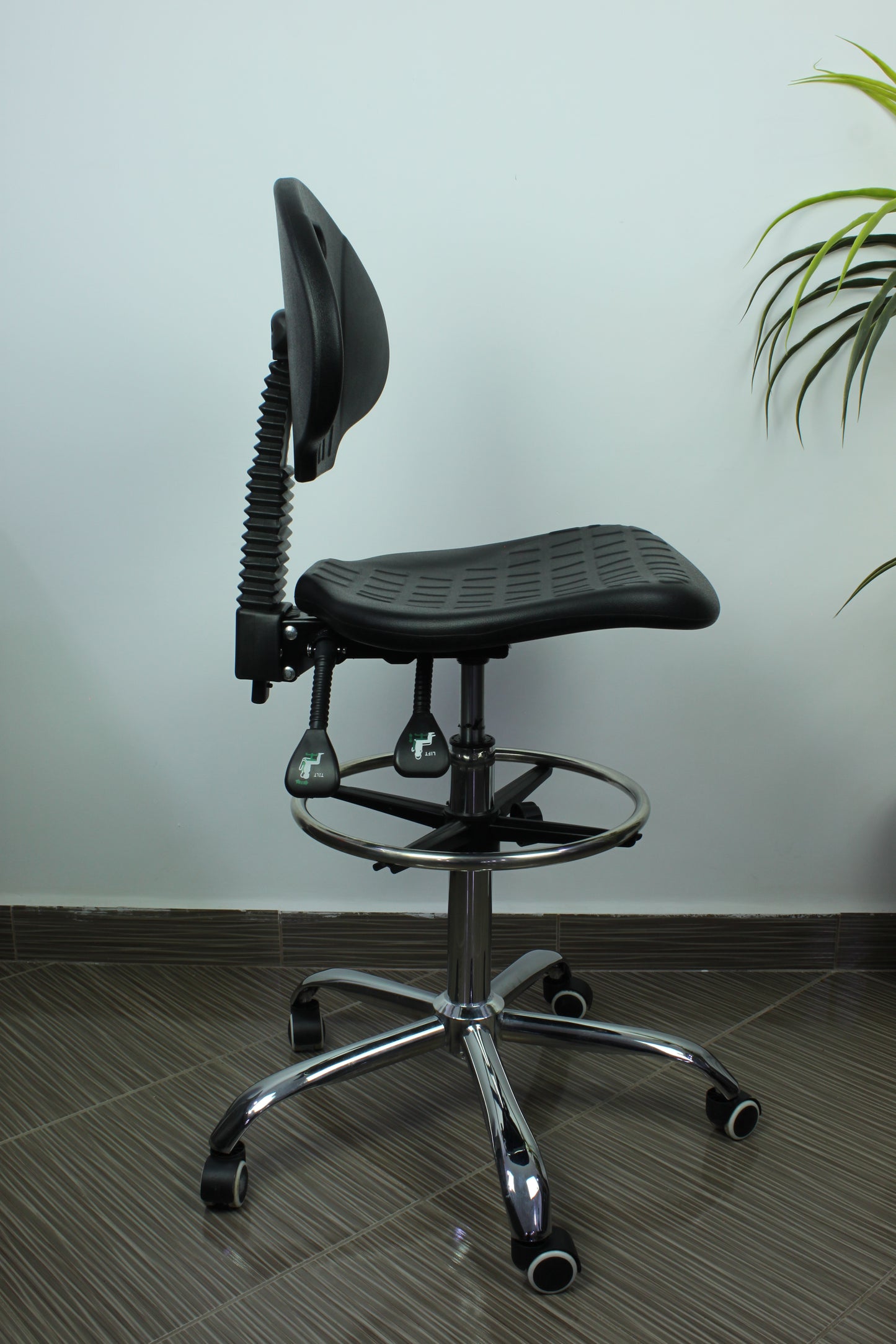 TABOURET DE LABORATOIRE EN PU SOUPLE
