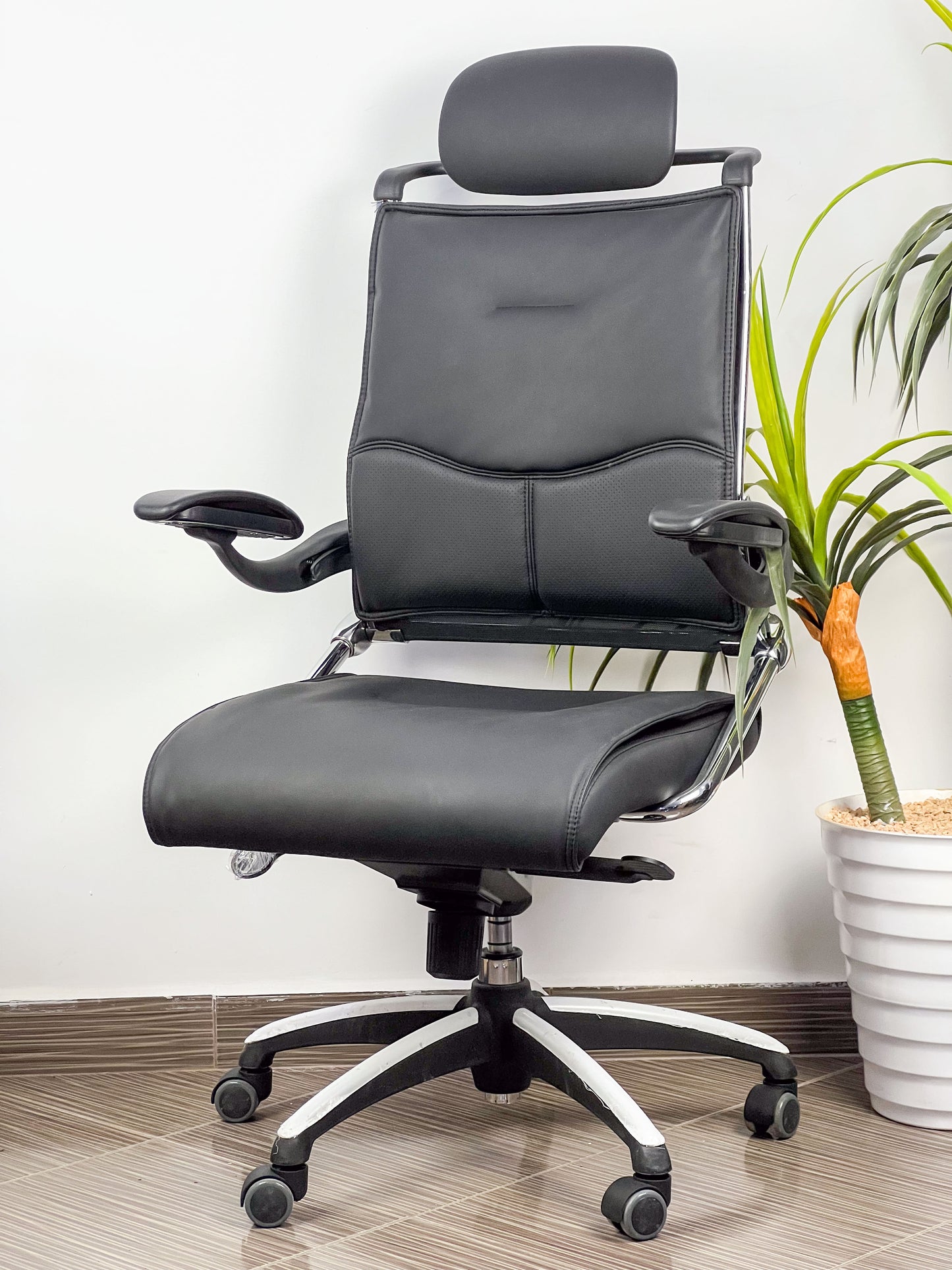FAUTEUIL ERGONOMIQUE CMB03AS CUIR