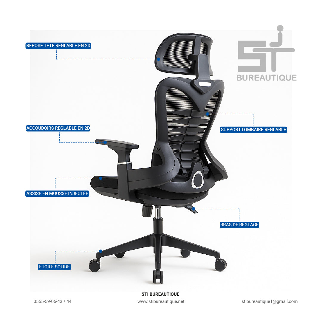 FAUTEUIL ERGONOMIQUE B38