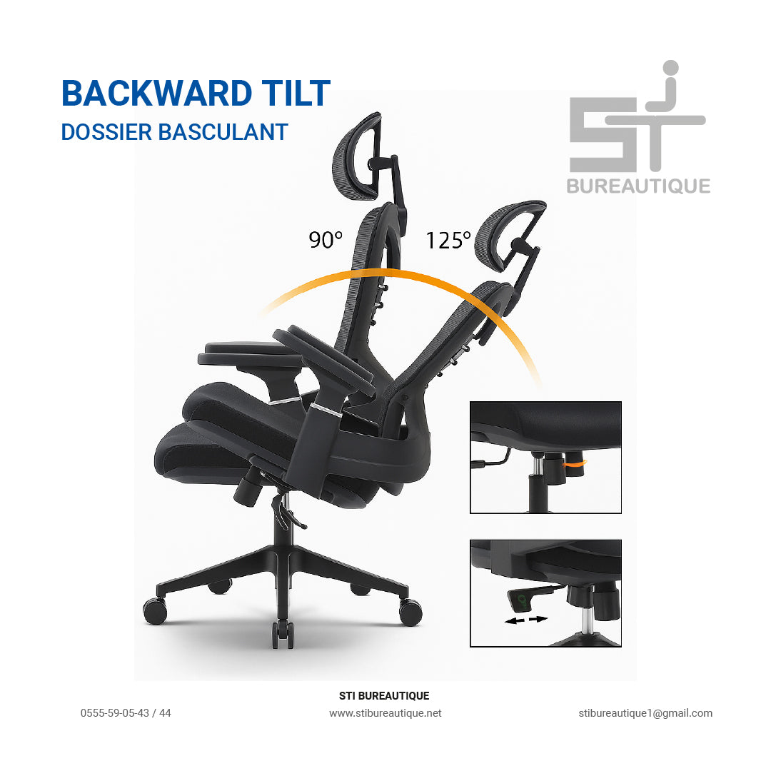 FAUTEUIL ERGONOMIQUE B38