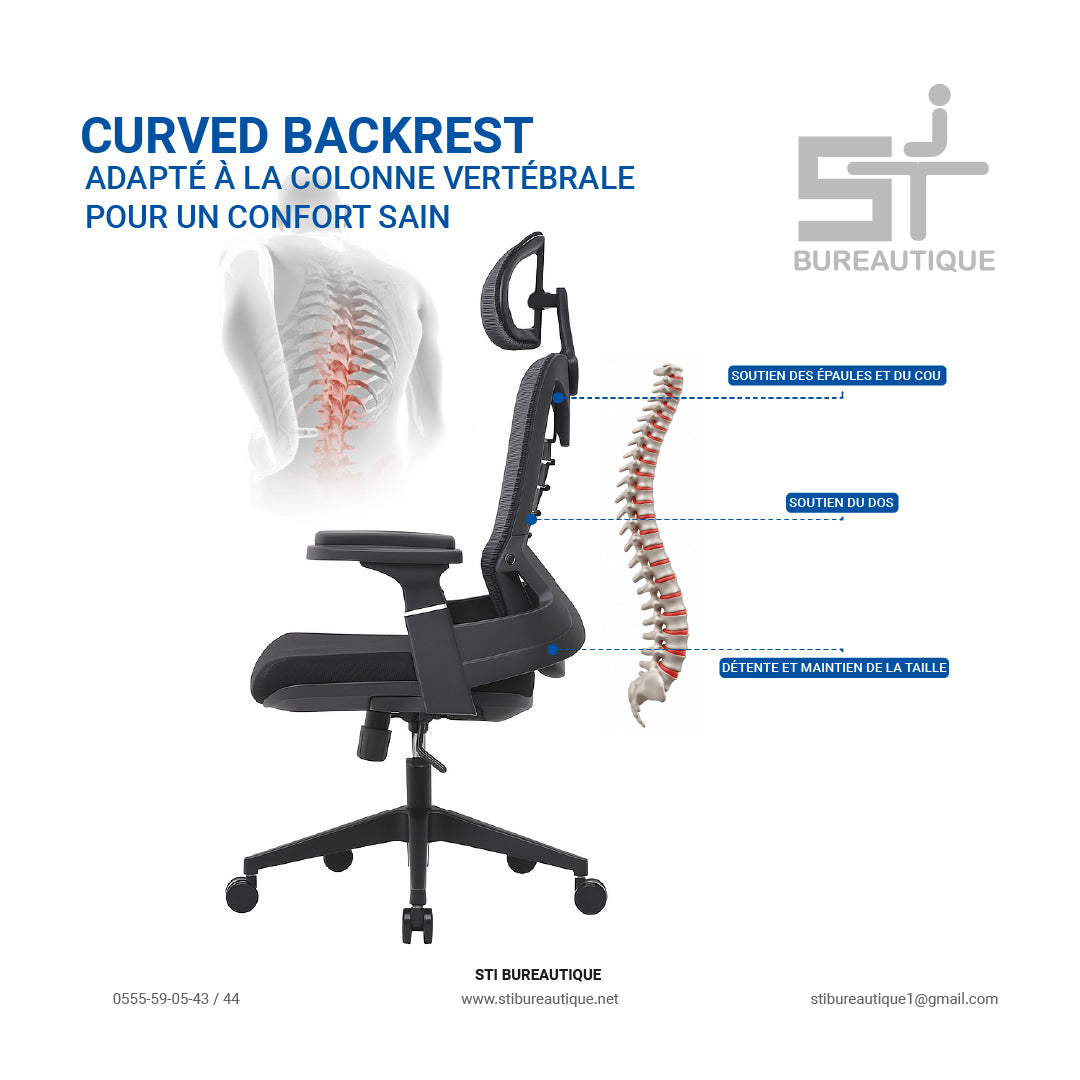 FAUTEUIL ERGONOMIQUE B38