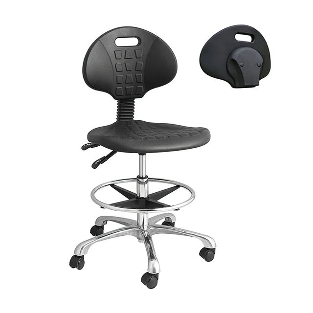 TABOURET DE LABORATOIRE EN PU SOUPLE