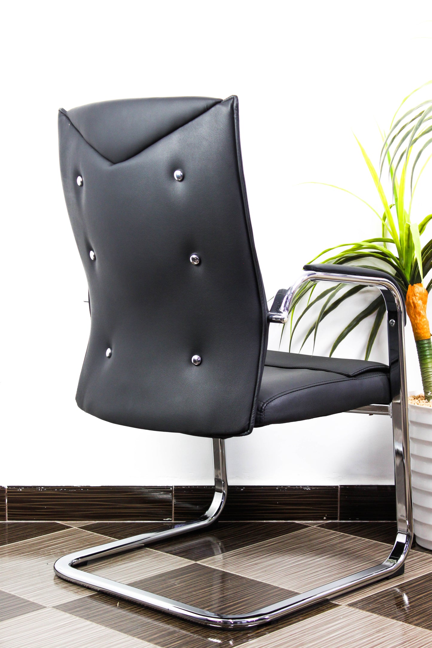 CHAISE POUR SALLE DE REUNION 883 NOIR