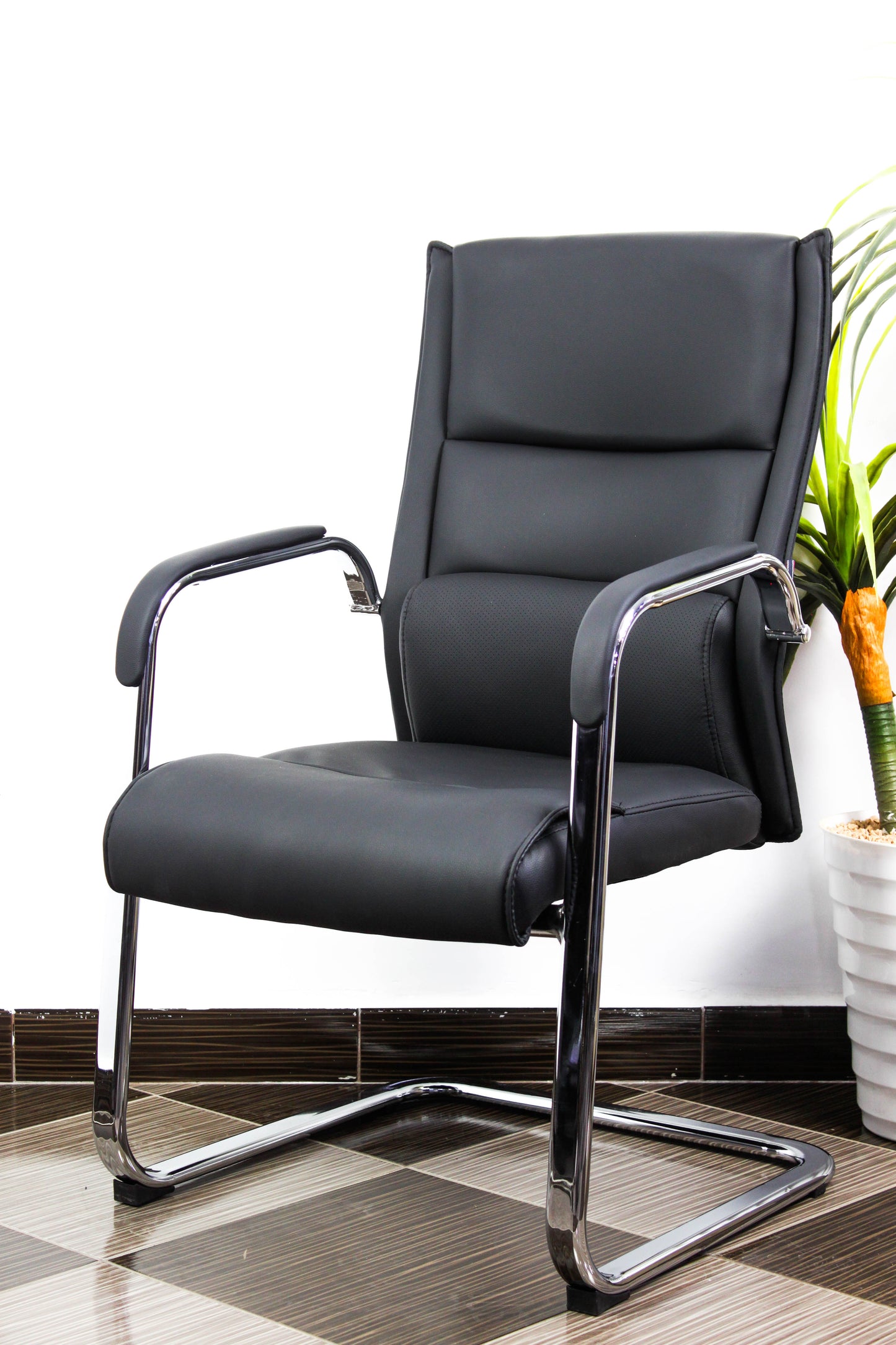 CHAISE POUR SALLE DE REUNION 883 NOIR