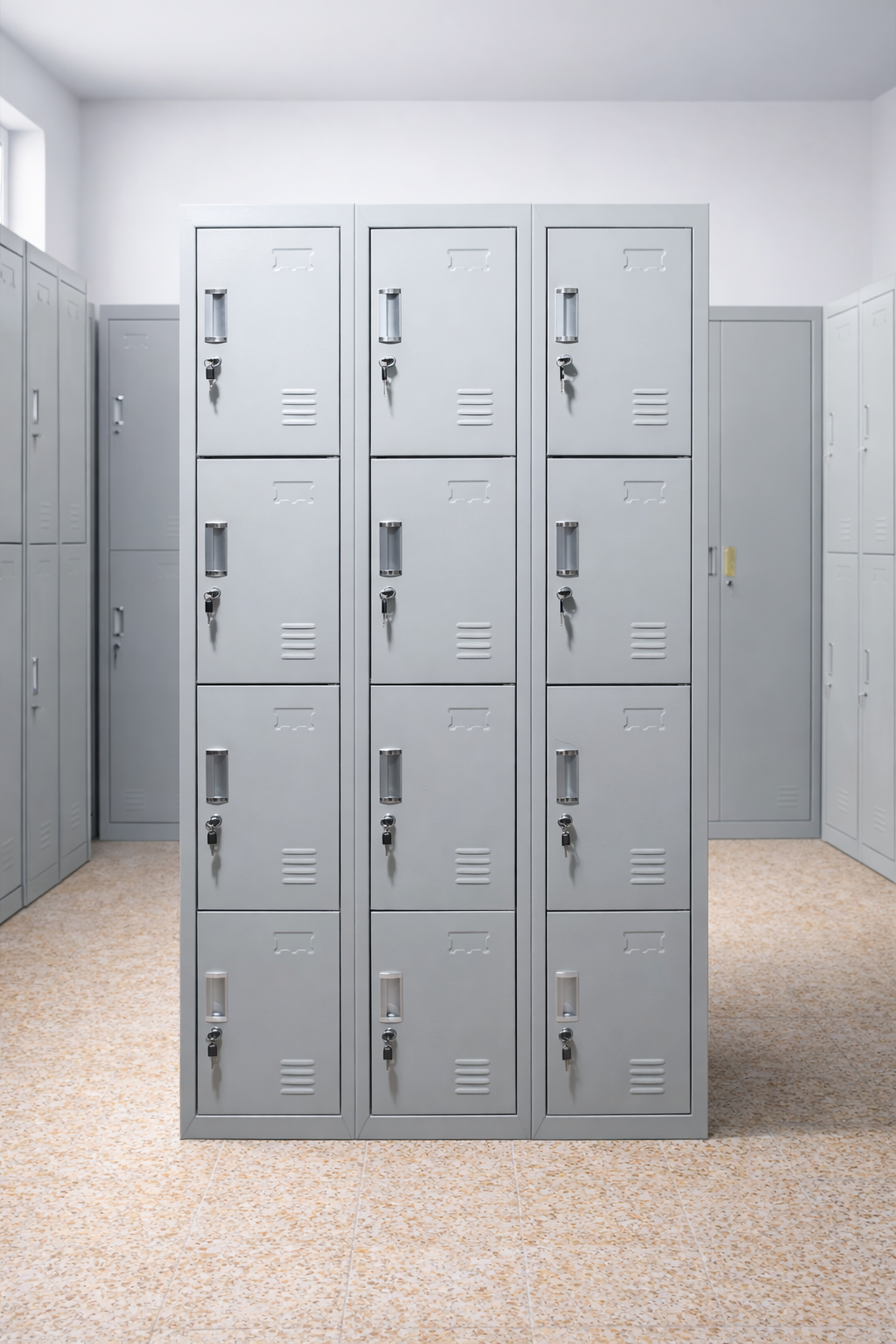 ARMOIRE METALLIQUE 12 PORTES