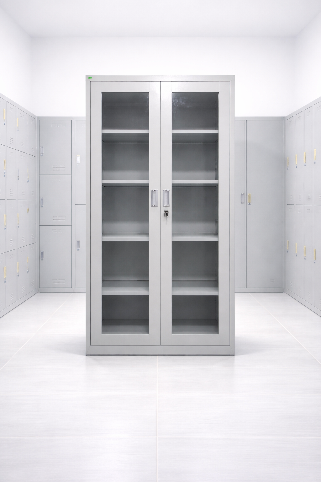 ARMOIRE METALLIQUE VITRÉE