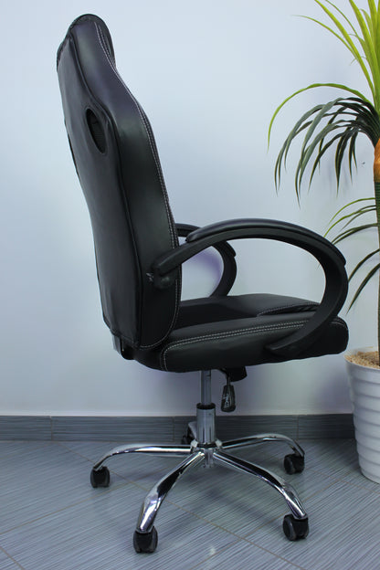 CHAISE PILOTE NOIR