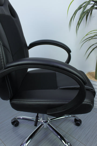 CHAISE PILOTE NOIR