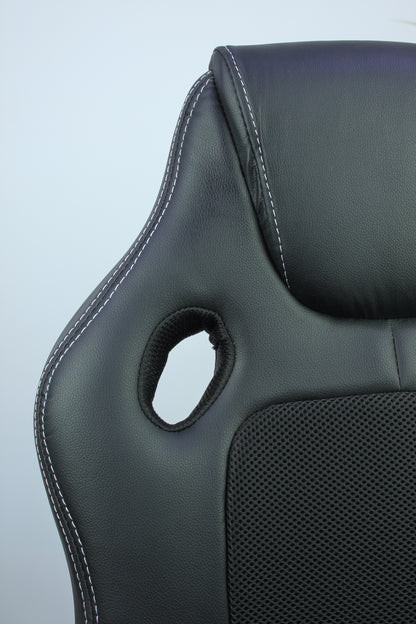 CHAISE PILOTE NOIR