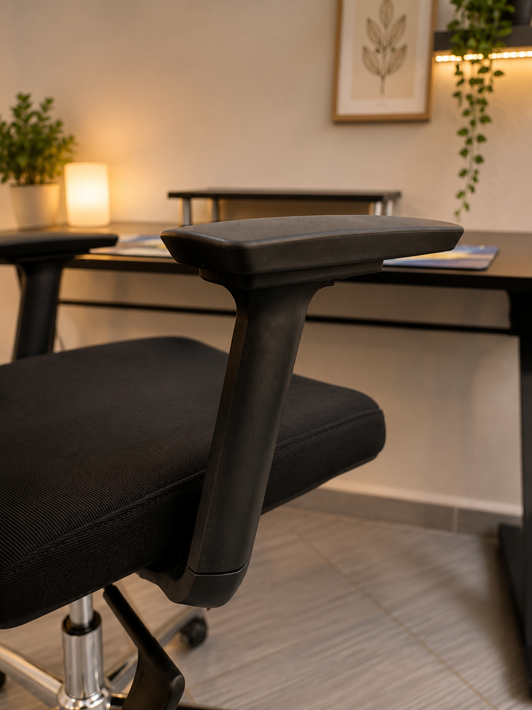 CHAISE ERGONOMIQUE PRESTIGE NOIR