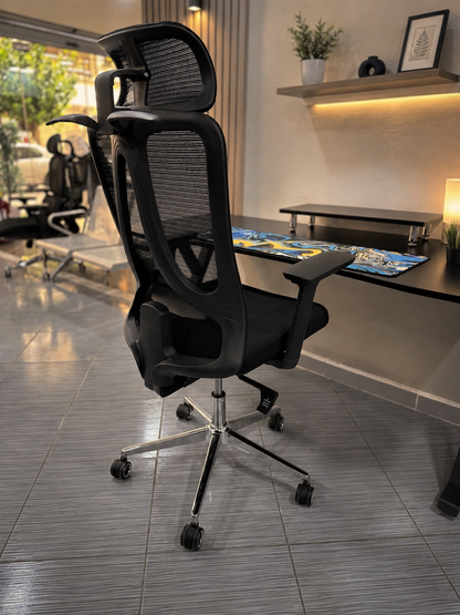 CHAISE ERGONOMIQUE PRESTIGE NOIR