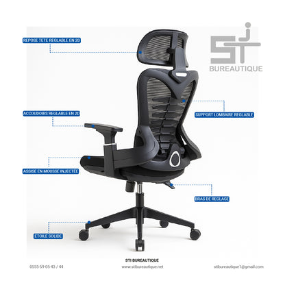 FAUTEUIL ERGONOMIQUE B38