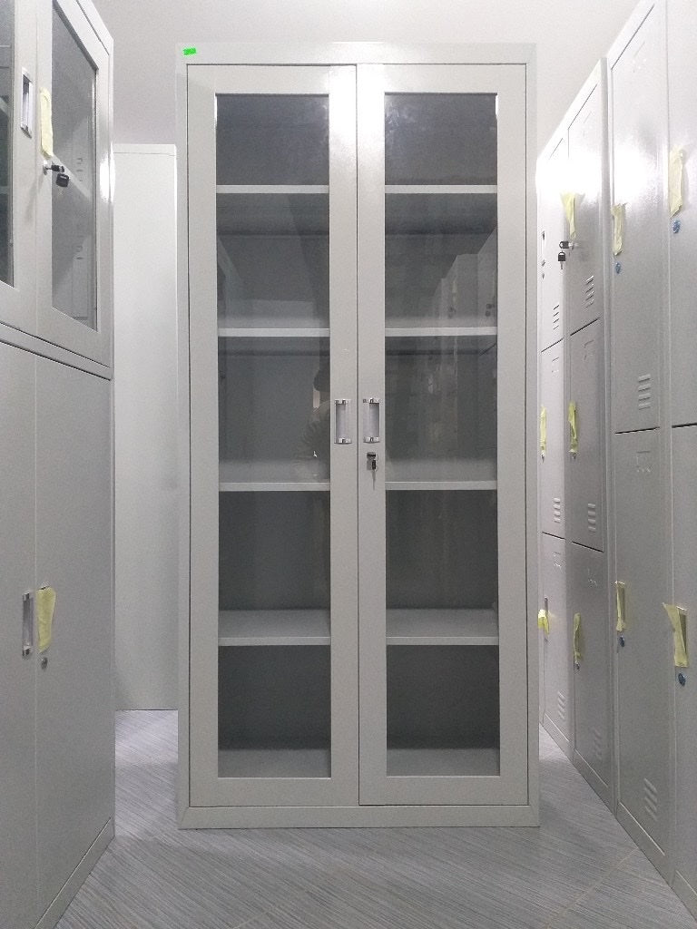 ARMOIRE METALLIQUE VITRÉE