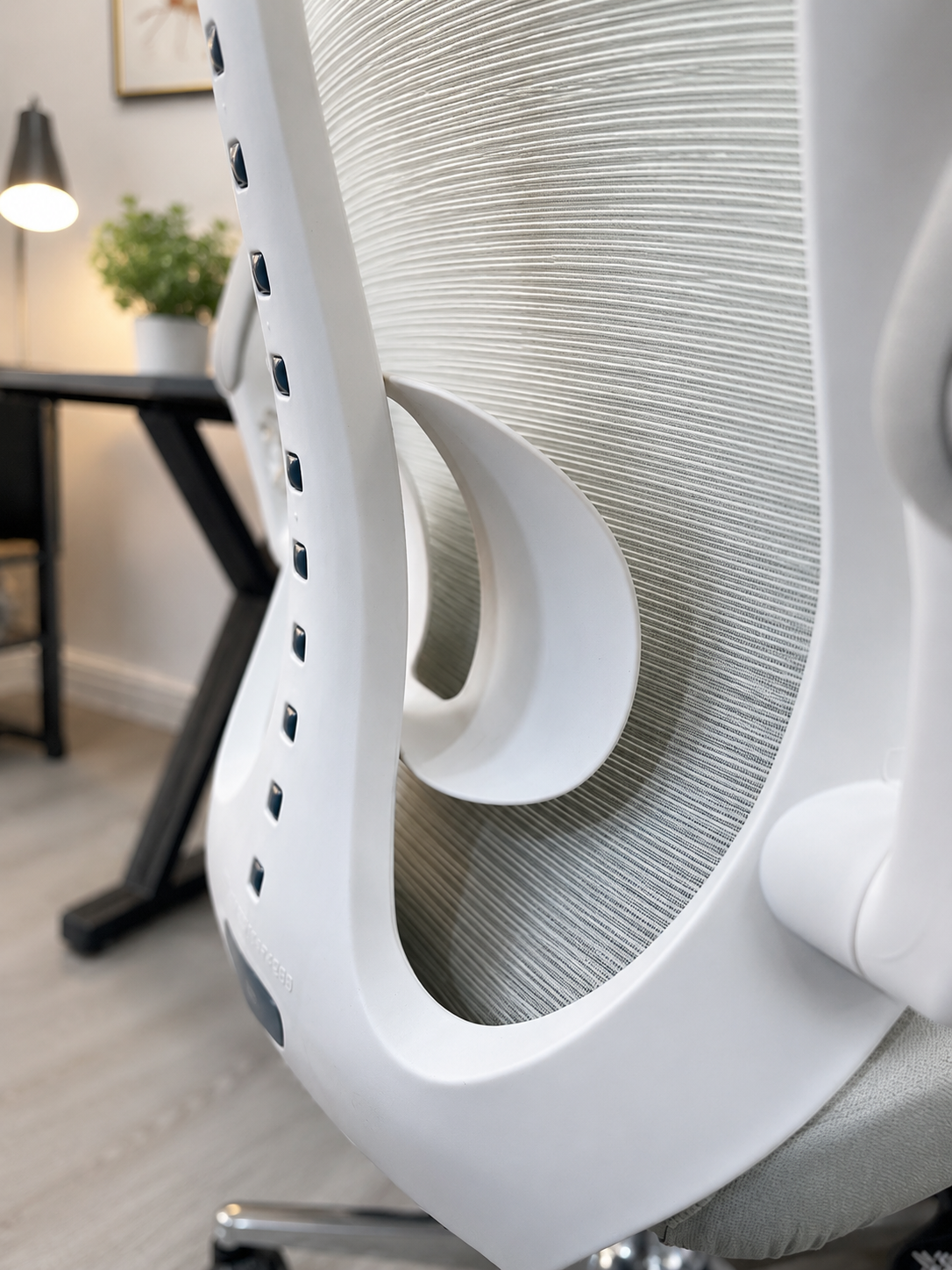 CHAISE ERGONOMIQUE PRINTEMPS GRISE