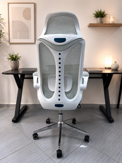 CHAISE ERGONOMIQUE PRINTEMPS GRISE